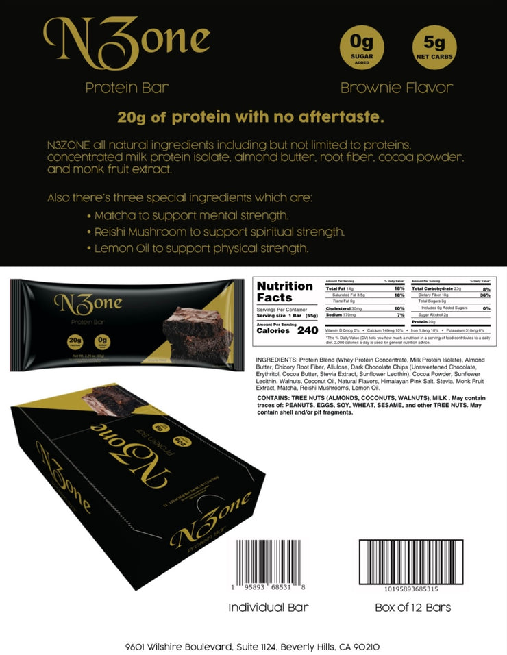 N3ZONE Protein Bar